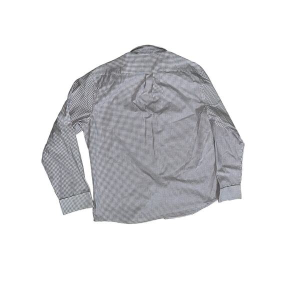 Izod plaid button up Long Sleeve dress shirt Size XXL Casual Business Office - Picture 2 of 4